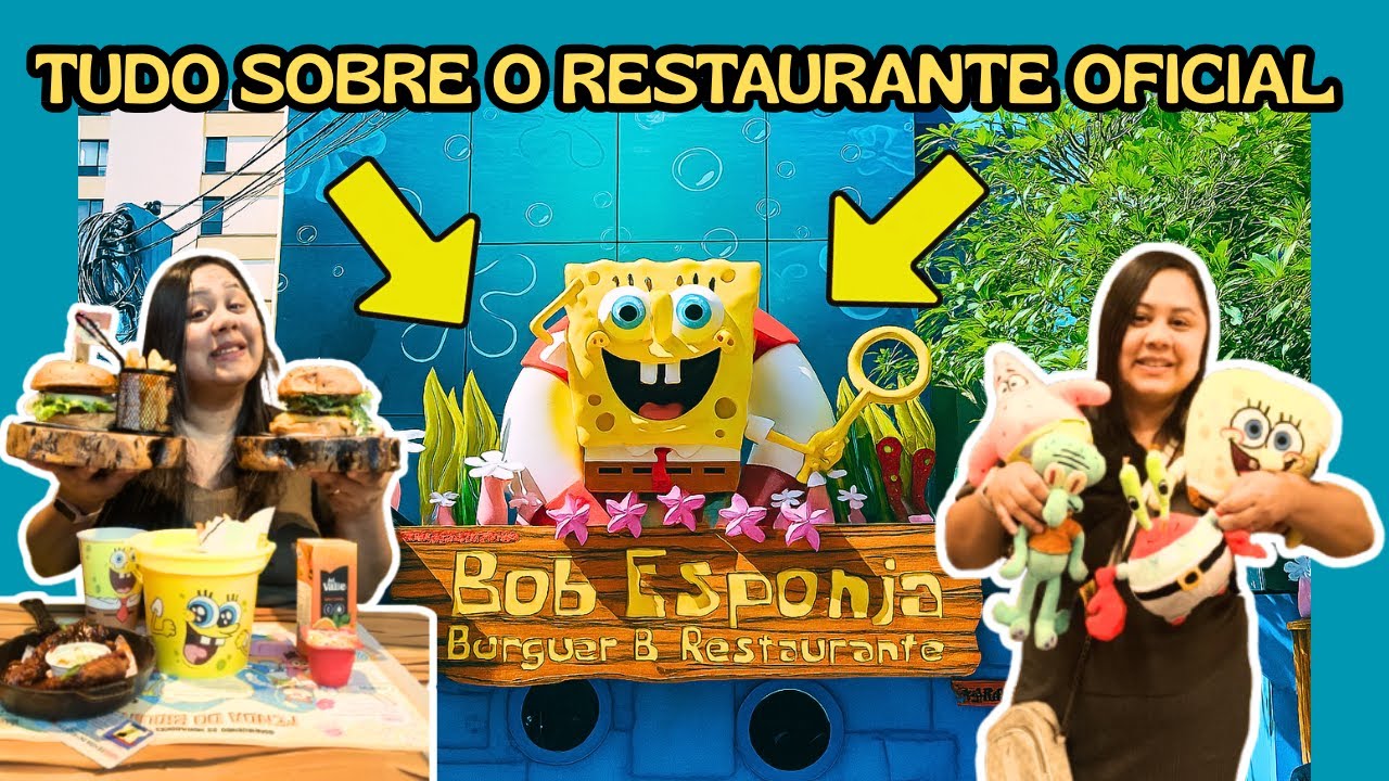CONHEÇA O INCRÍVEL RESTAURANTE TEMÁTICO DO BOB ESPONJA!