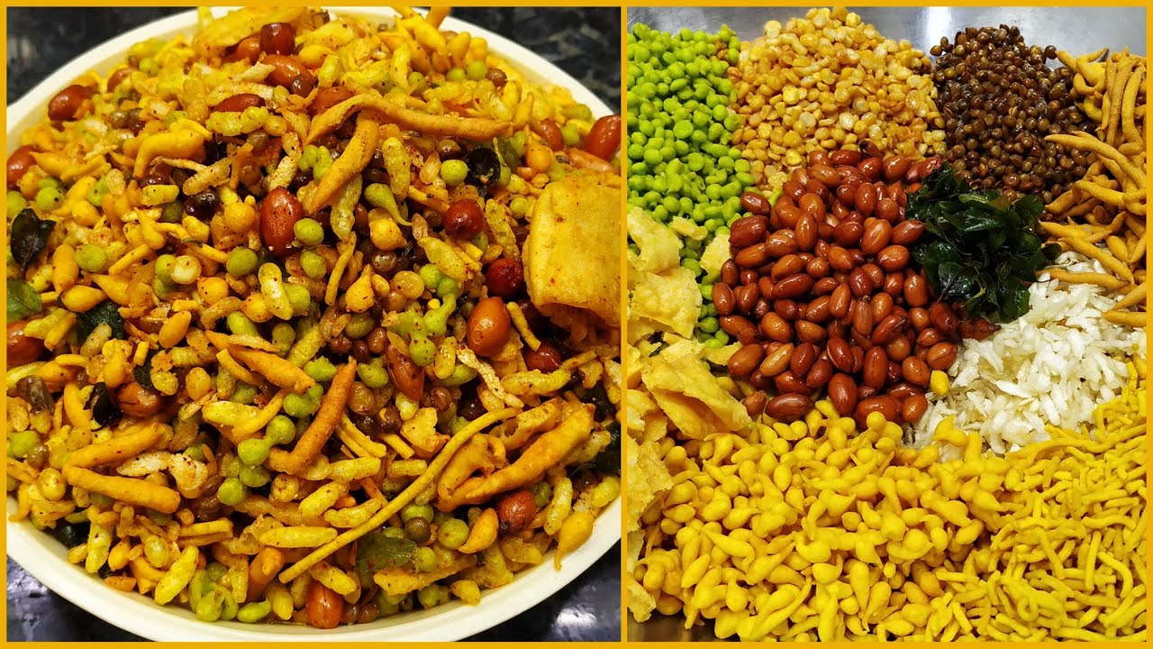 સુરતી ઘારી સાથે ખવાતું ભુસુ બનાવવાની રીત - Surti Special Bhusu Recipe - Chavanu -Surti Chevdo Recipe