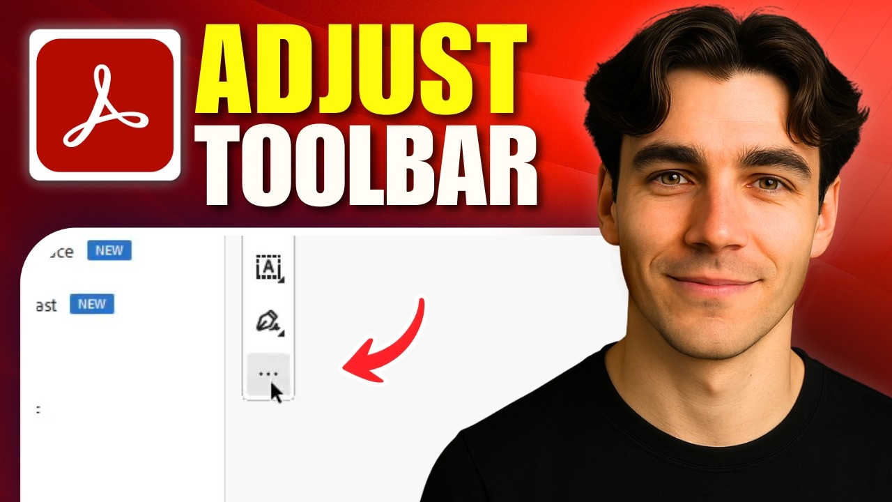 How To Adjust Toolbar In Adobe Acrobat Pro DC (Tutorial 2026)
