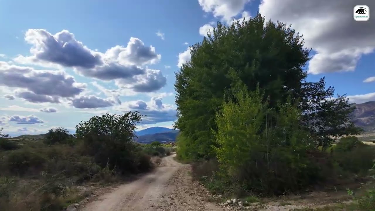 Η οδική διαδρομή από την τεχνητή λίμνη στο Καπνόφυτο
