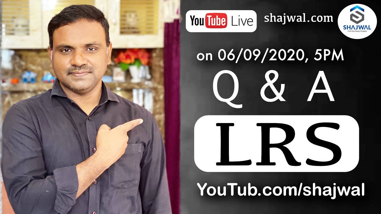 🔴 LIVE | Q & A | SHAJWAL.COM Clarifies customers doubts on LRS