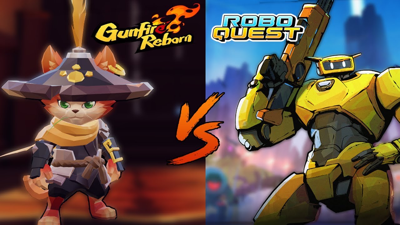 Какая игра жанра FPS Roguelite лучшая? (Gunfire Reborn против RoboQuest)