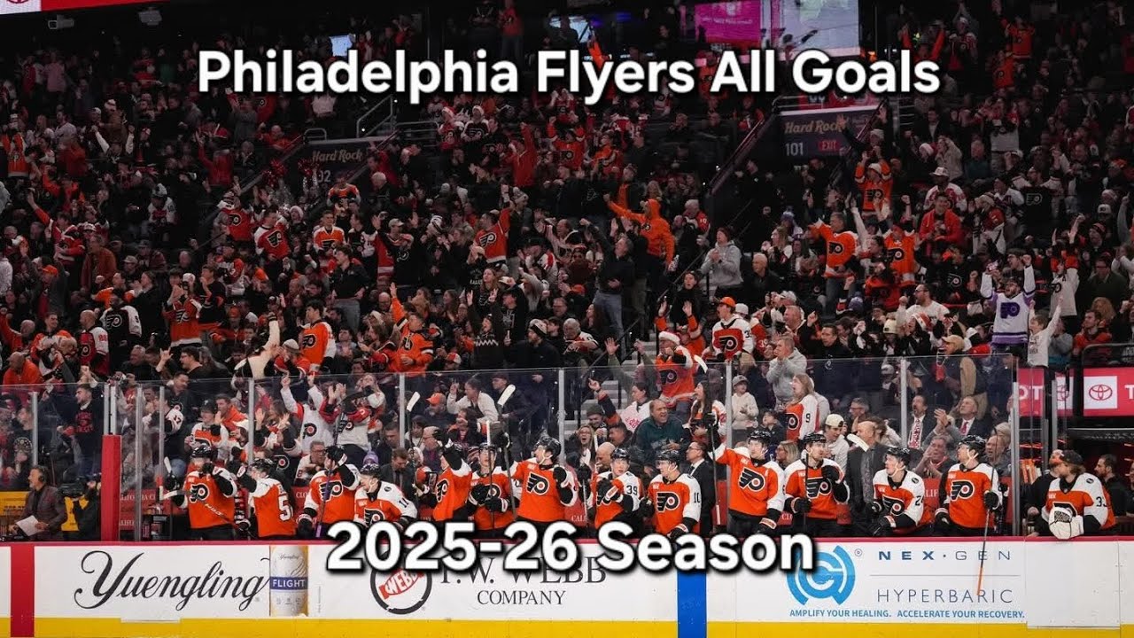 Philadelphia Flyers All Goals 2025-26 Season