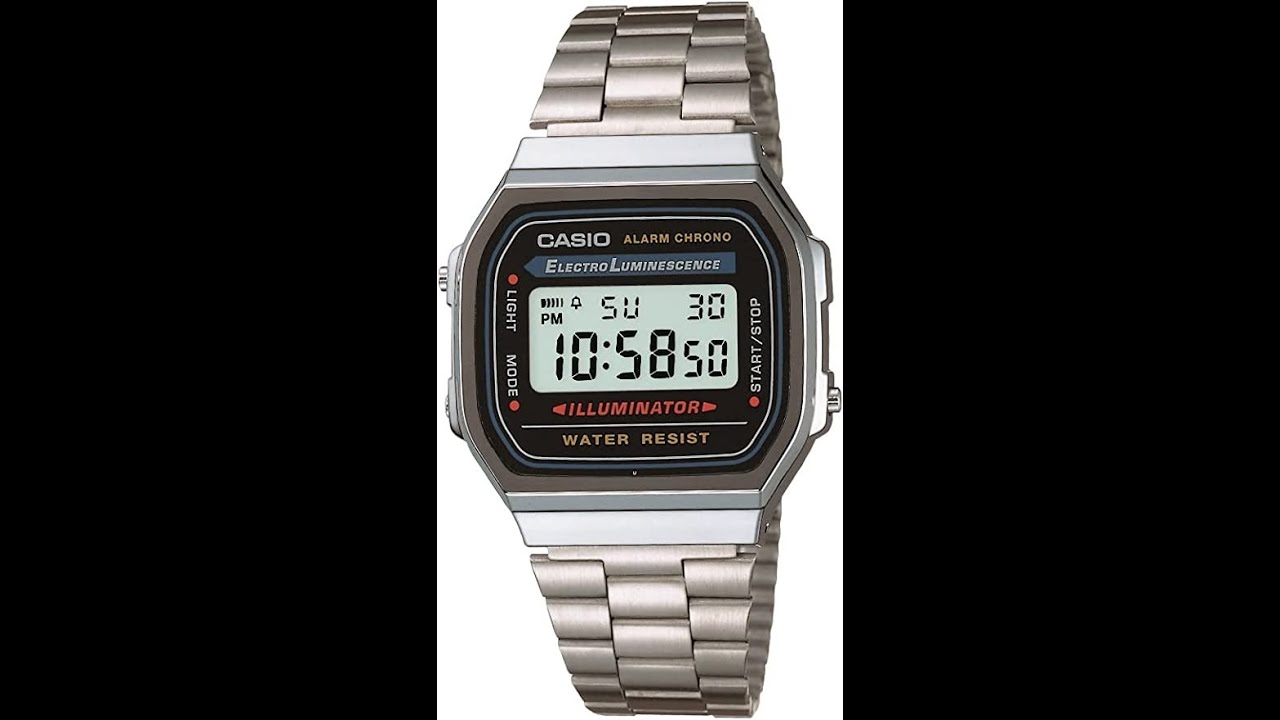CASIO A168WA - IL MIO VINTAGE PREFERITO E' ANCHE L'OROLOGIO PERFETTO