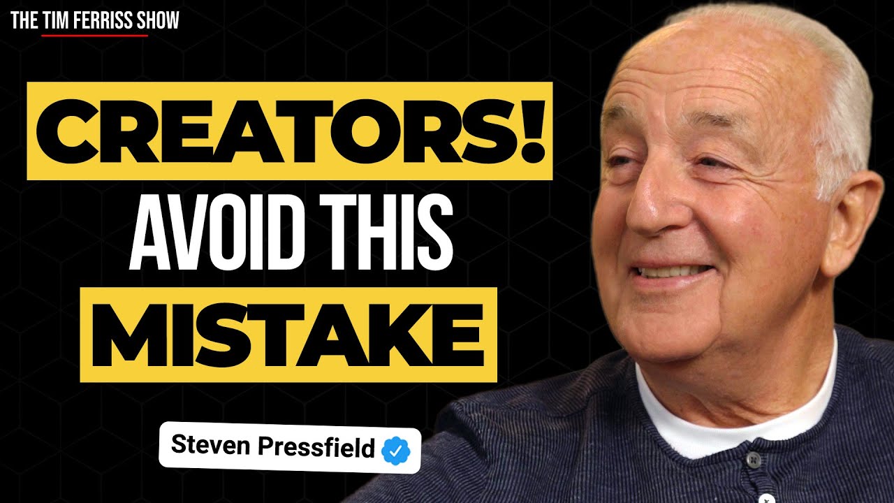 Never Lose Momentum | Steven Pressfield on The Tim Ferriss Show Podcast