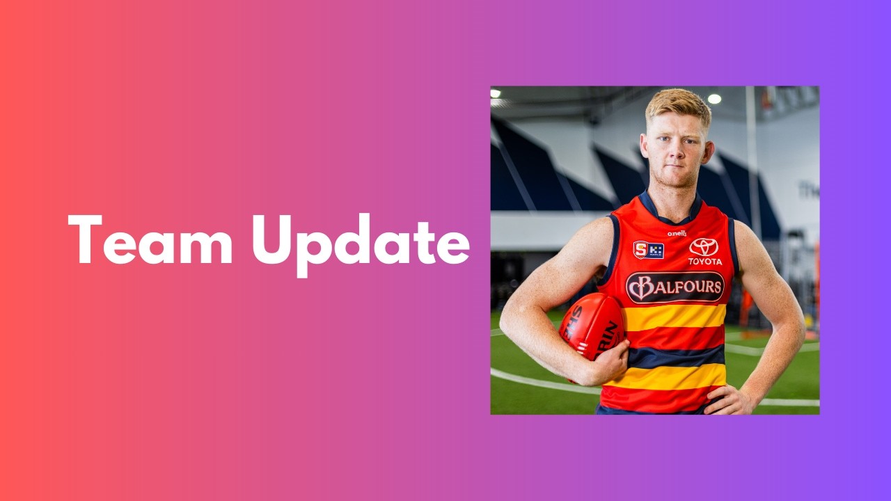 Team Update - Wiz's 2026 AFL Supercoach