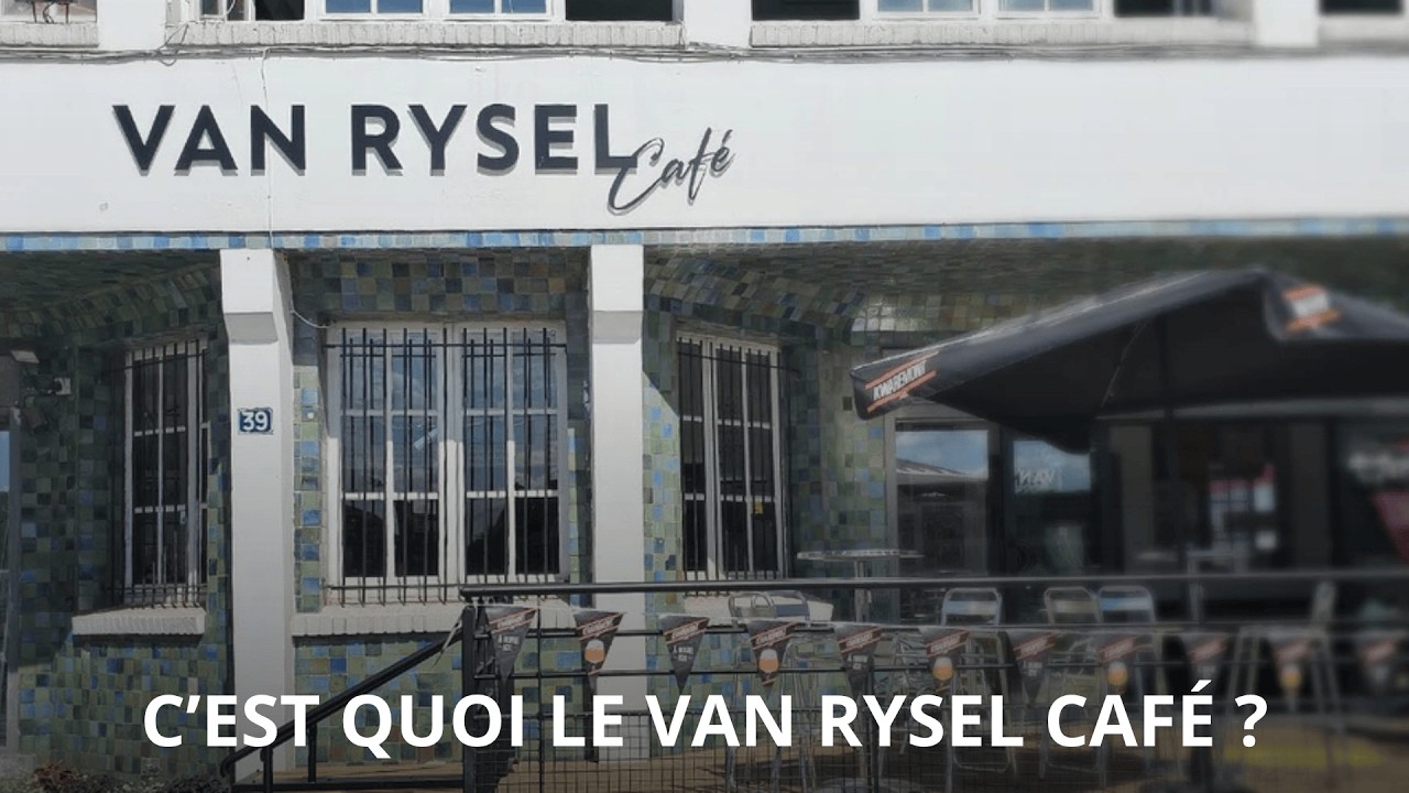 NOUVEAU !! LE CAFE VAN RYSEL, ON VOUS RACONTE AVEC CYRIL SAUGRAIN, GLENN JUILET ET ALAIN BONDUE