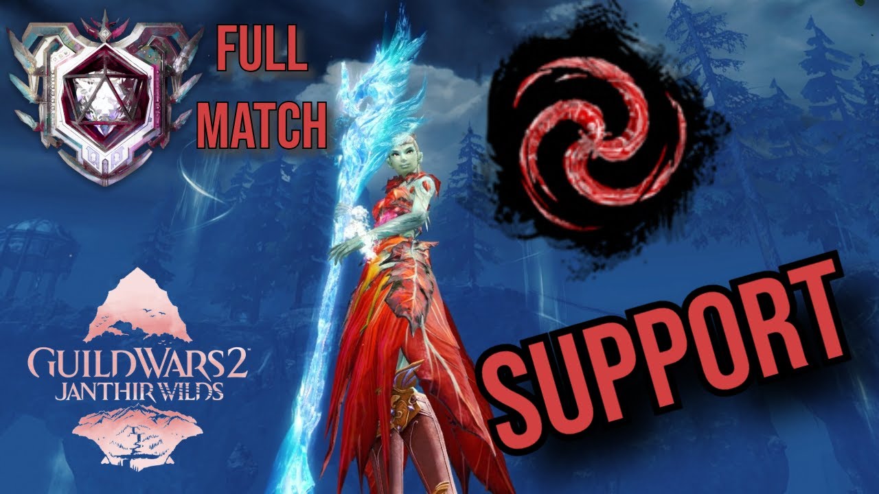How to play Support Tempest in GW2 - Ranked PvP Match Commentary
