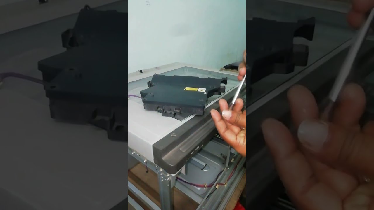 How to setup Laser and setup others spares Ricoh mp 2014