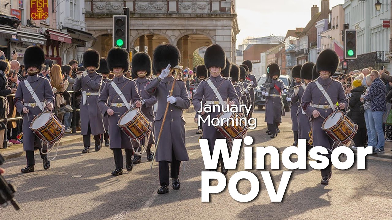 POV Street Photography in Windsor | January Morning Walk
