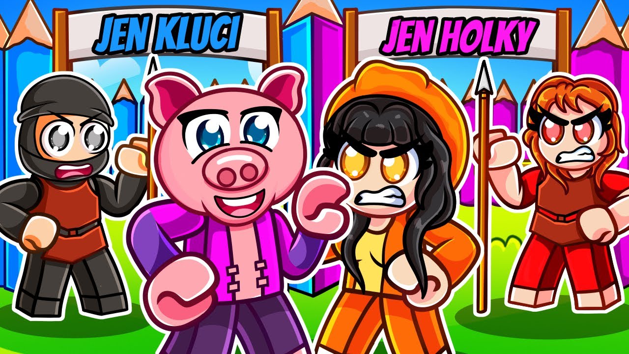 HOLČIČÍ vs KLUČIČÍ BASE v 99 Nocí v Lese!