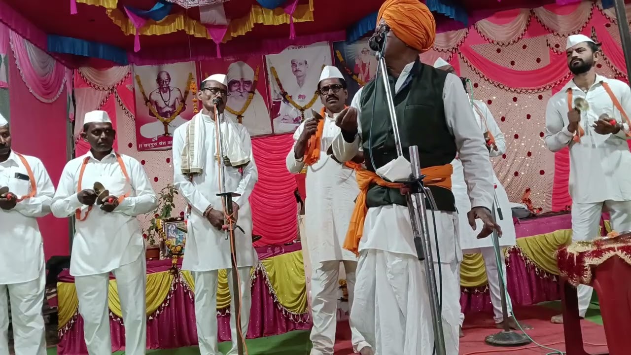 विठ्ठल नामाचा महिमा सांगताना, हभप रामकृष्ण महाराज आंबुस्कर(शेरी मालेगाव तालुका तेल्हारा)