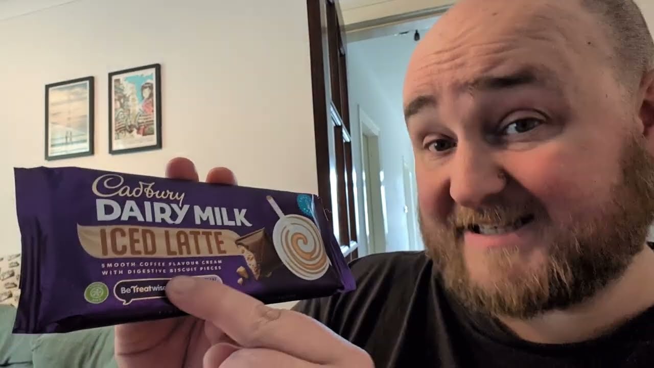 Cadbury Dairy Milk Iced Latte -- Limited Edition -- Snack Tube