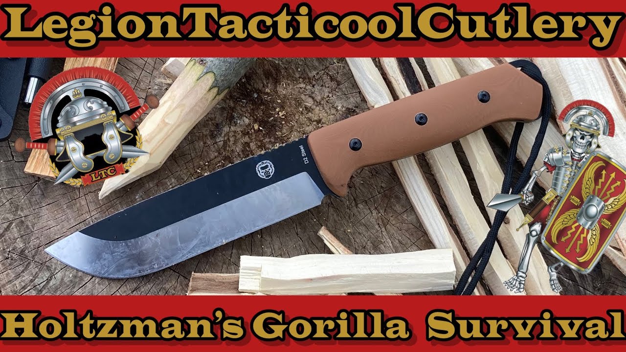 Holtzman’s Gorilla Survival the  BUSHWHACKER @NathanHoltzman #hiking #bushcraft #survival #edc
