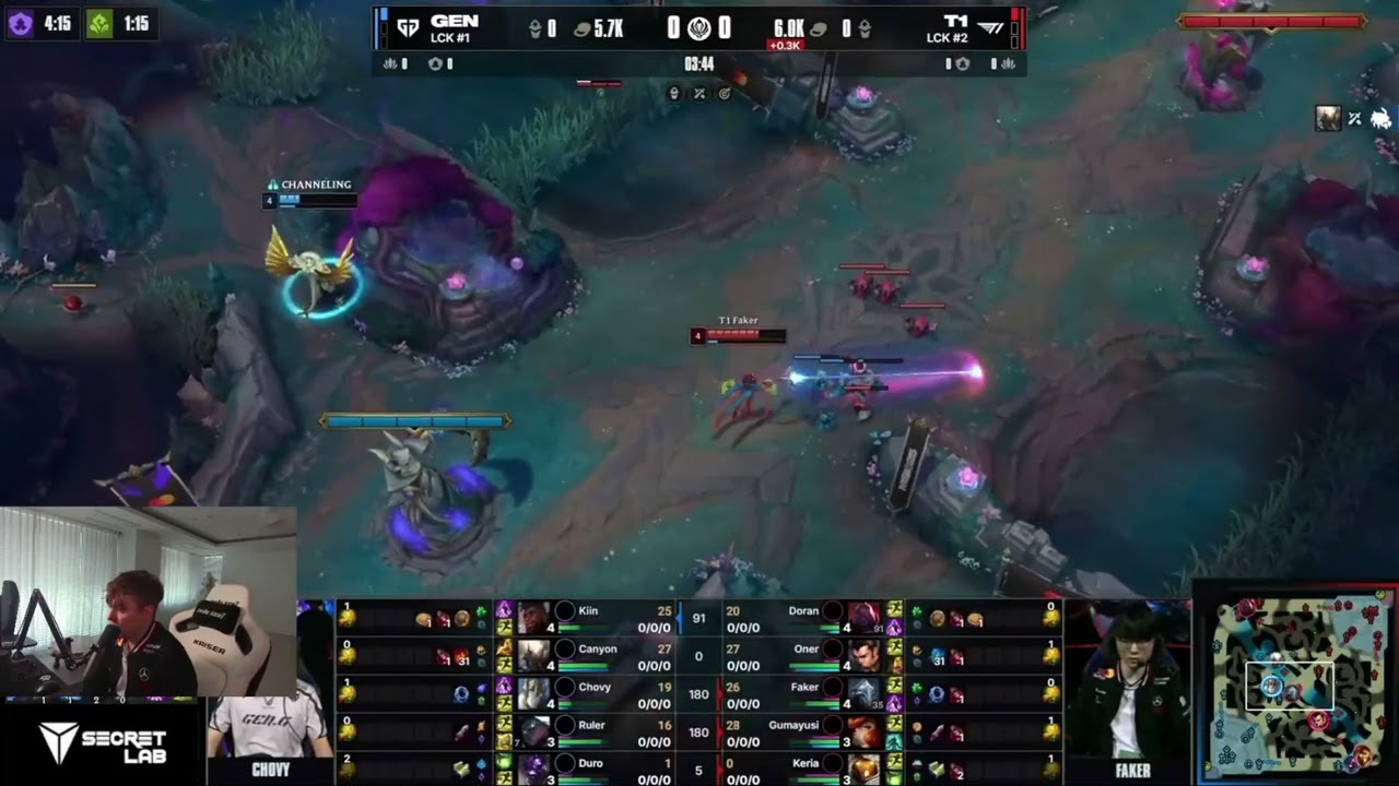 LS Bwipo on BLG Bin part 3, GEN Kiin, on MSI scrims 15.13