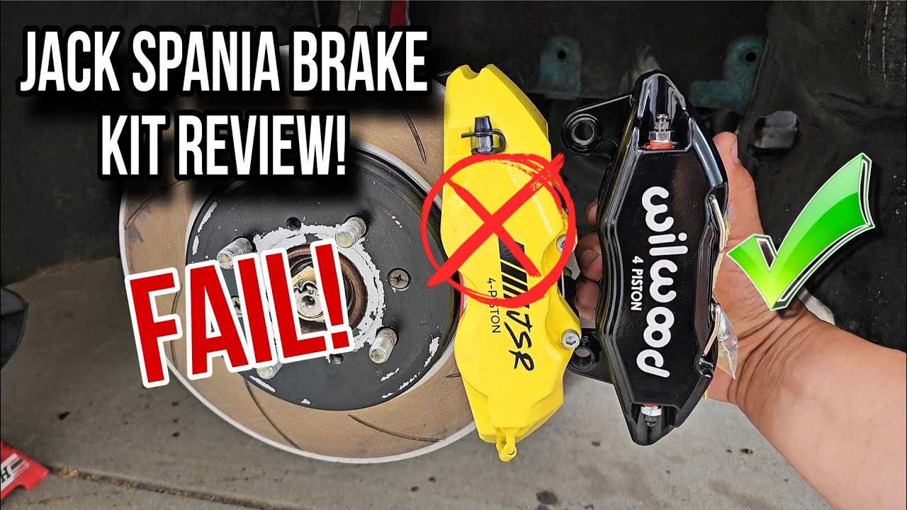 Jack Spania Trash Brake Kit vs Wilwood Brake Kit Civic EG Review. Honda K24 Acura Integra spoon