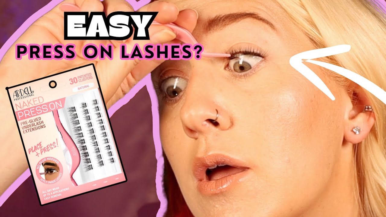 FAST *AND* EASY? Ardell Press On Lashes!