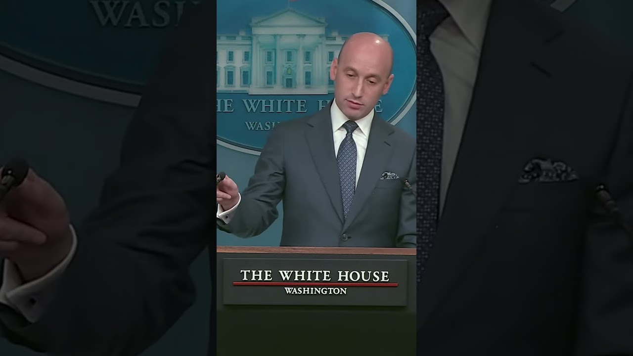 Stephen Miller Vs Weijia Jiang (CBS) #whitehouse #stephenmiller #immigration