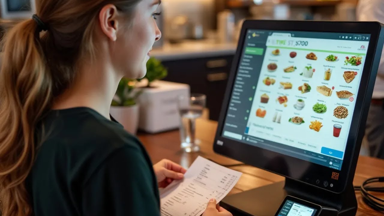 All-in-One Restaurant POS System: TVS Billing Machine Walkthrough & Review!