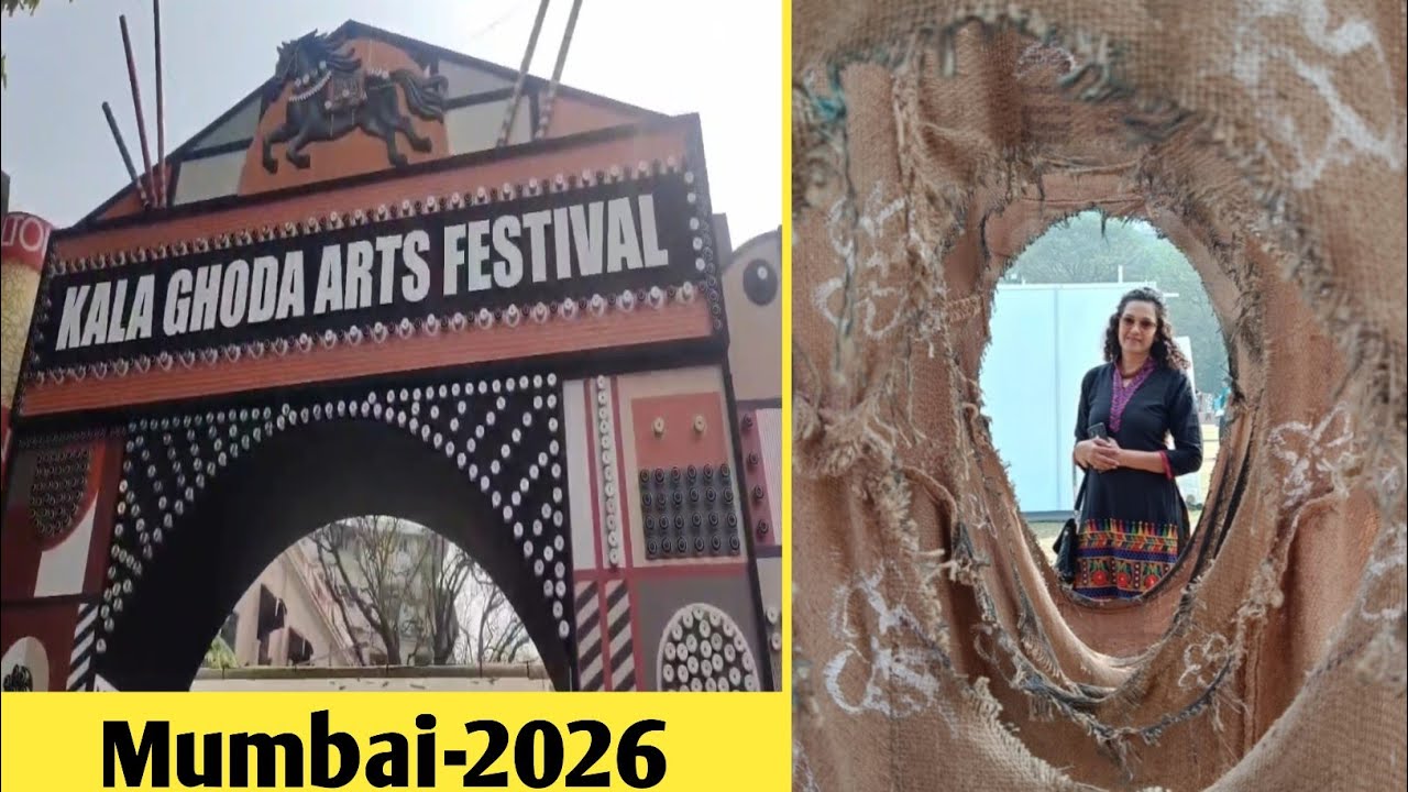 #KalaGhoda Art Festival Cross Maidan Mumbai  2026 Entry Fee Timing Location Review Detail Guide Vlog