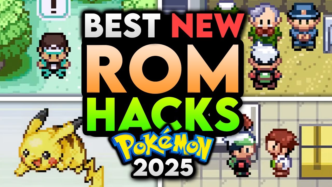 ЛУЧШИЕ НОВЫЕ хаки Pokemon GBA ROM для игры в 2025 году