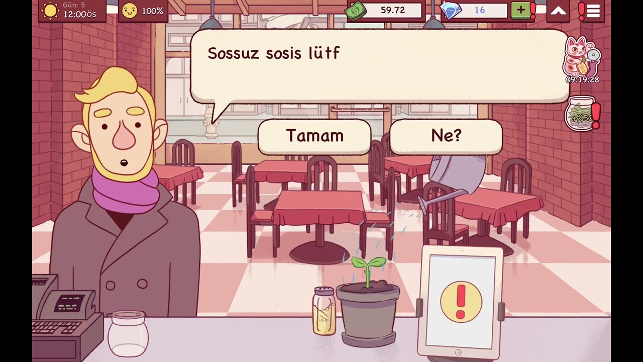 Pizza dükkanı 4.gün part 2(iyi pizza güzel pizza)