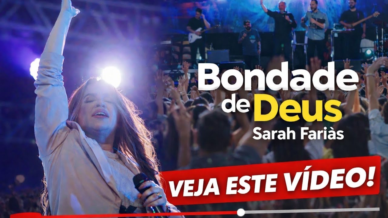 Sarah Farias - Bondade de Deus ( Arena Pernambuco 🔥 Impactante) 