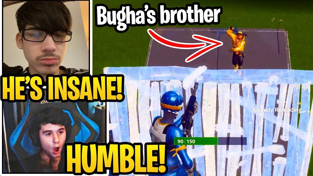 FaZe Sway & Bugha *SHOCKED* At This INSANE Creative Player vs BUGHA's Brother in 1v1 Wager!