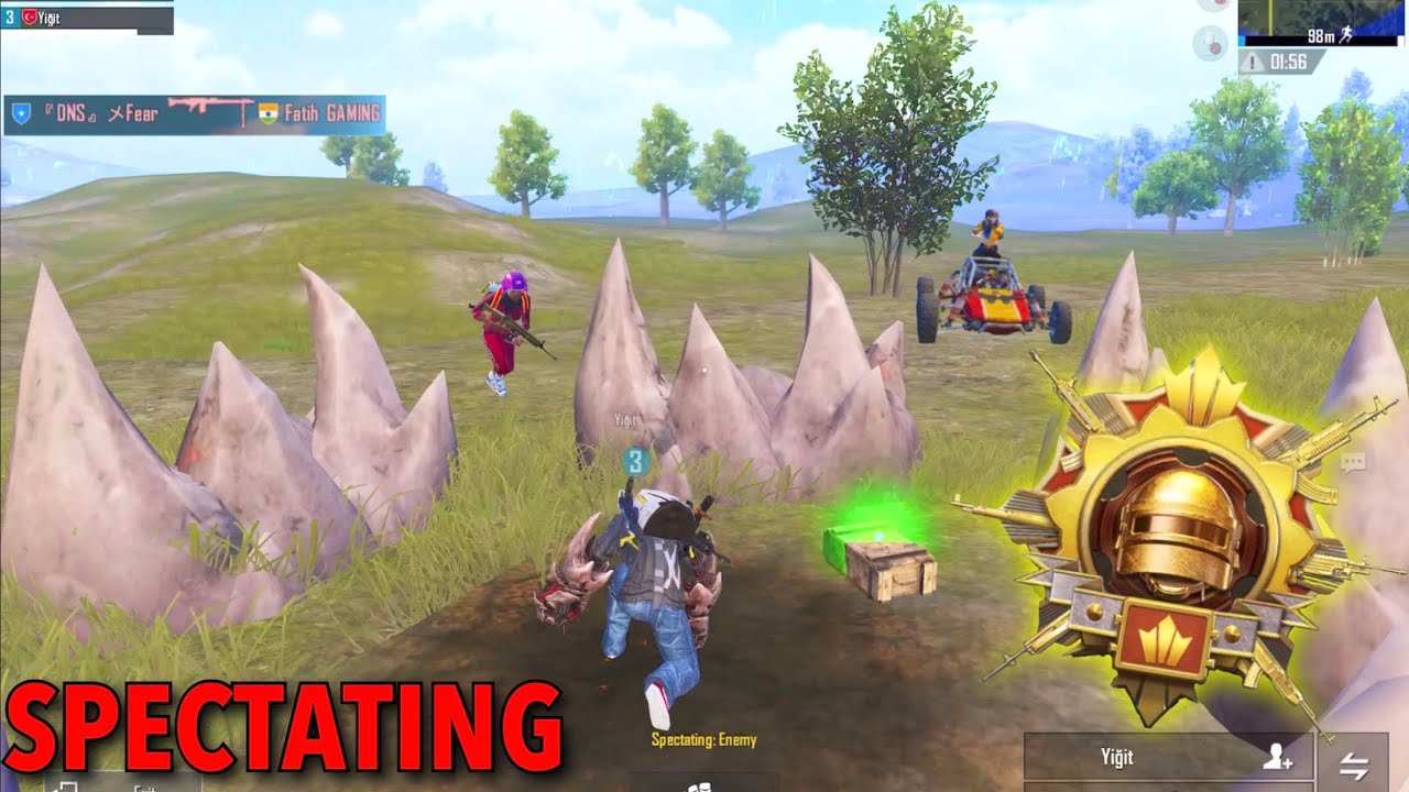I SPECTATED MY PRO KILLER😱PUBG Mobile