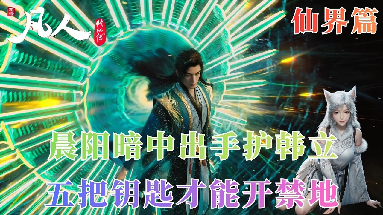凡人修仙传1063：韩立怒吞两团硫焱血云！玄窍暴涨二十余处，厄脍私藏两把禁地钥匙震惊全场