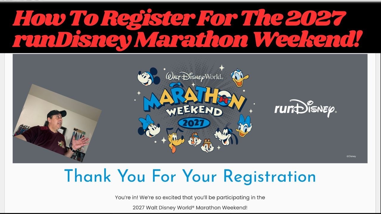 Мэнни рассказывает, как зарегистрироваться на мероприятие runDisney!