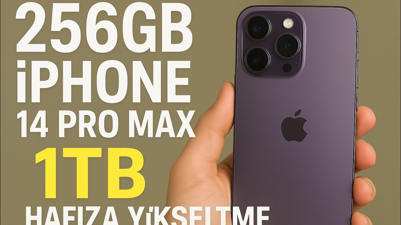 256 GB telefonu 1 TB’a yükselttim — tüm işlem bu videoda!