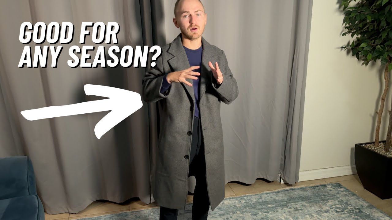 Full Review of INVACHI Mens Wool Blend Long Trench Coat!