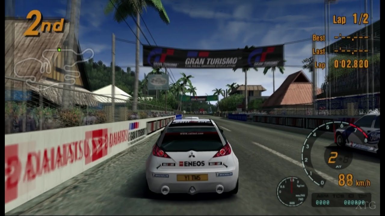 Gran Turismo Concept 2002 Tokyo-Geneva - Mitsubishi CZ-3 Tarmac Rally Car PS2 Gameplay HD