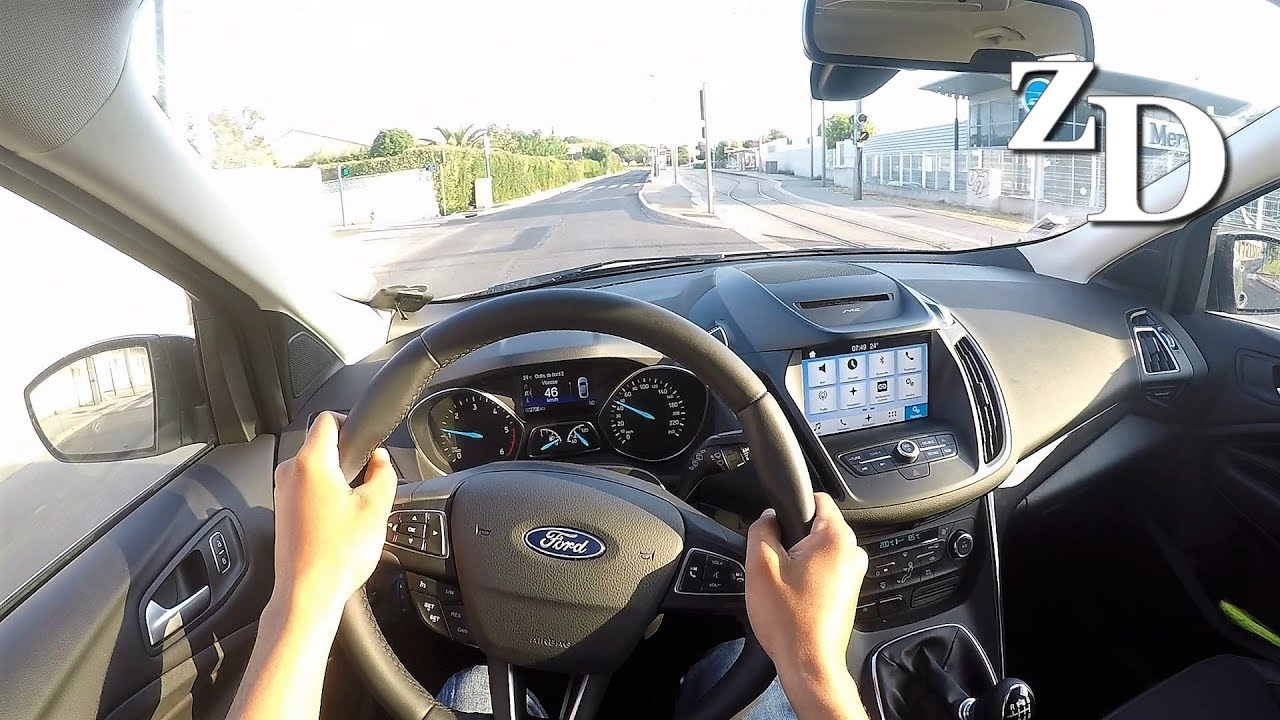 2017 Ford Kuga Facelift 2.0 TDCi 150HP(ch) - POV Test Drive & Binaural Audio