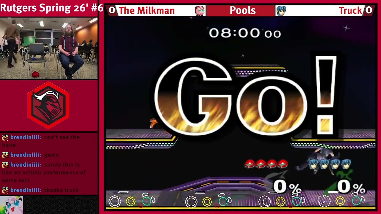 Rutgers Melee Spring 26' #5 - CRT Heaven in SERC 220