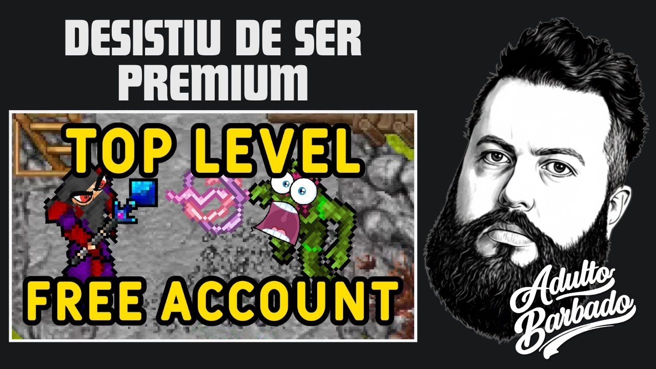 Tibia: ELE VAI SER O TOP 1 FREE ACCOUNT?