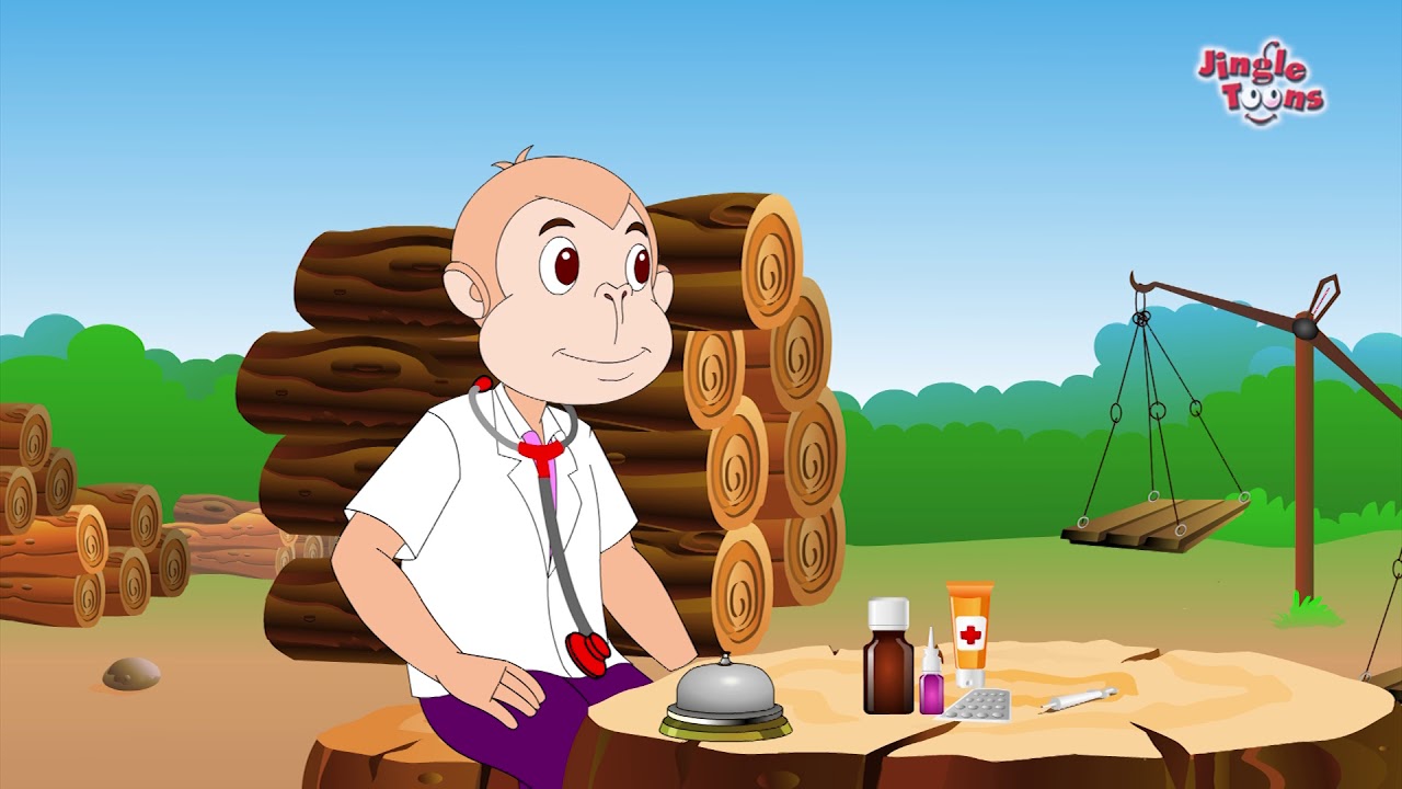 Superhit Marathi Balgeet - Makadachya Dawakhana | Marathi Badbad Geete | Jingle Toons