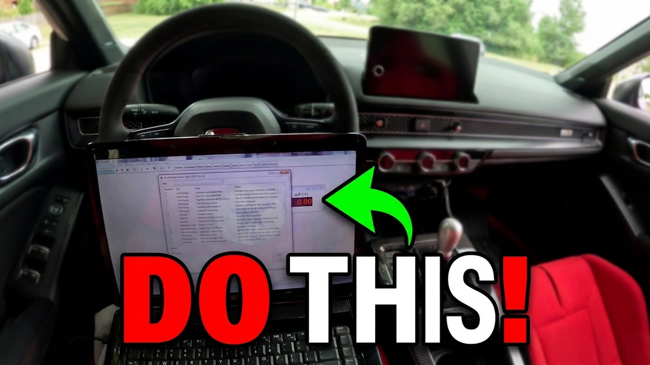 Tuning My Civic Type R FL5 with Hondata FlashPro | How Easy It Is + POV Drive #honda #typer