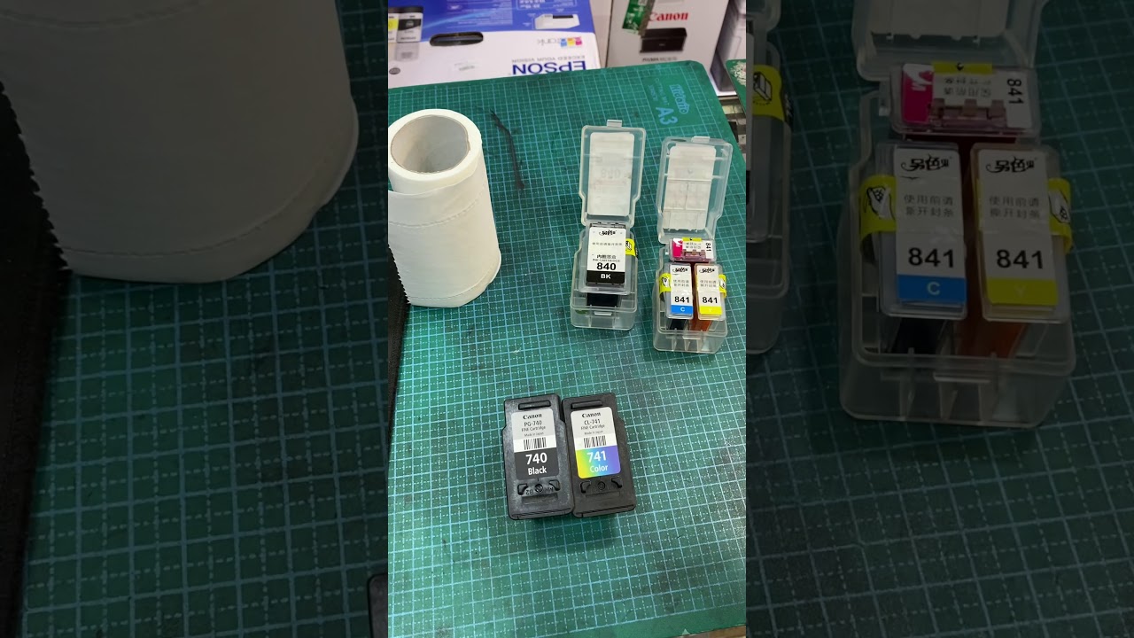 canon pg740 cl741 墨盒改裝