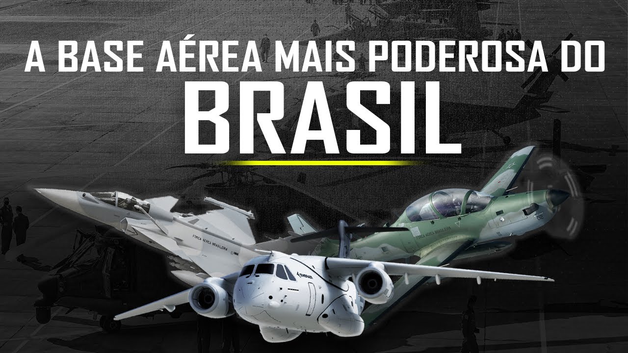 A base a&eacute;rea mais poderosa do Brasil. #Brasil