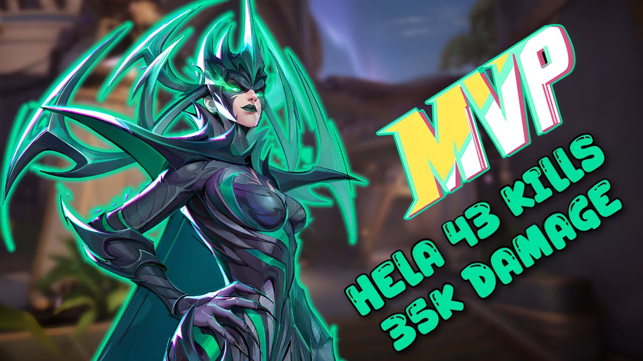 Marvel Rivals HELA 43 KILLS 35K DAMAGE Gameplay in SEASON 6.0 (No Commentary)