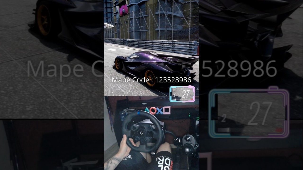 Custom Map -  Forza Horizon 5 Mapcode : 123528986   #reels #custom #map #forzahorizon5
