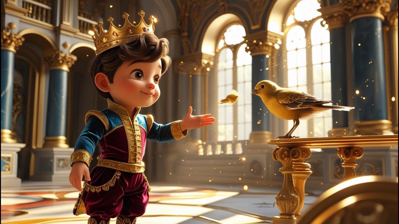 The Golden Bird: A Tale of Adventure and Magic. Kids learning story telling folklore folktales