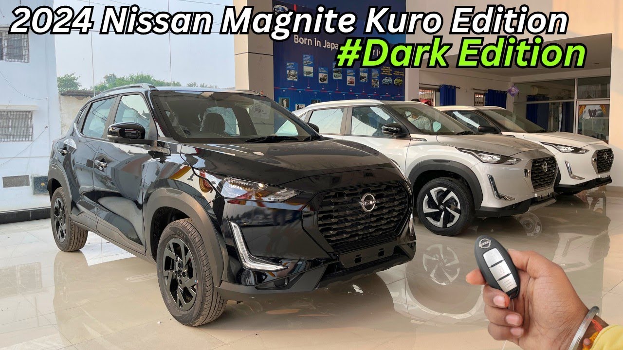 2024 Black Mafiya 🖤 Nissan Magnite Kuro Edition Full Detailed Review Price✅Better Than Geza Edition?