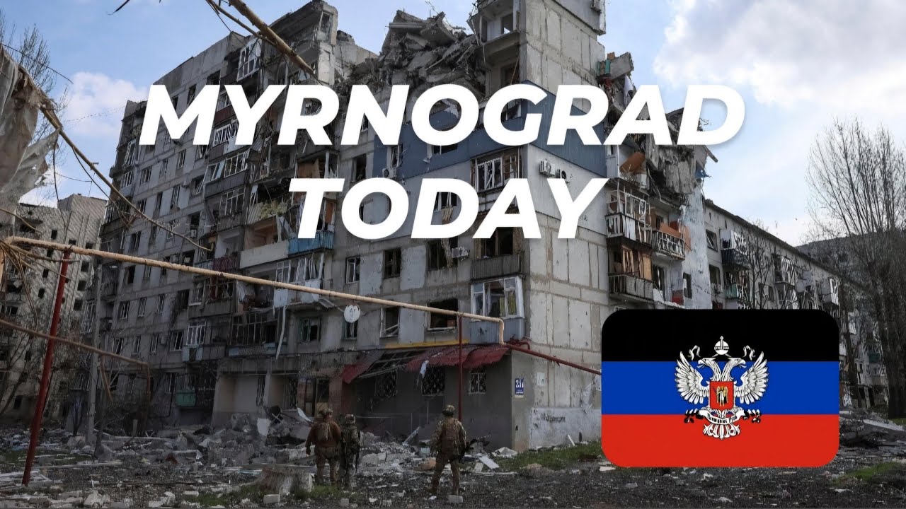 📽 MYRNOGRAD TODAY (МИРНОГРАД СЕГОДНЯ) / DRONE POV