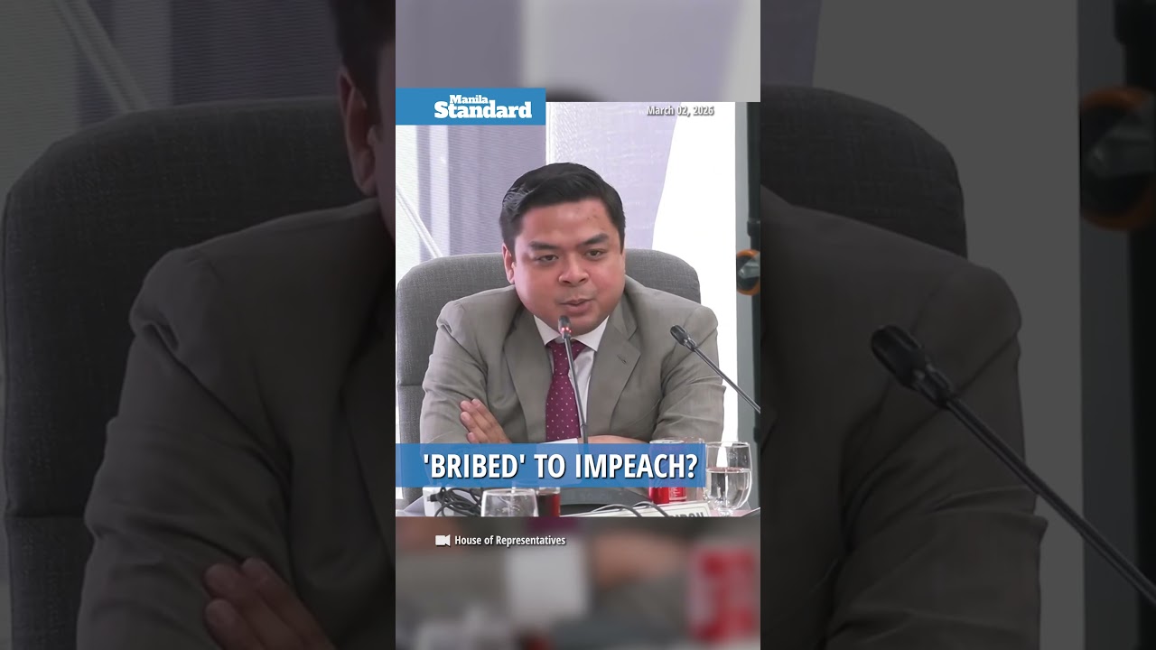 'BRIBED' TO IMPEACH?
