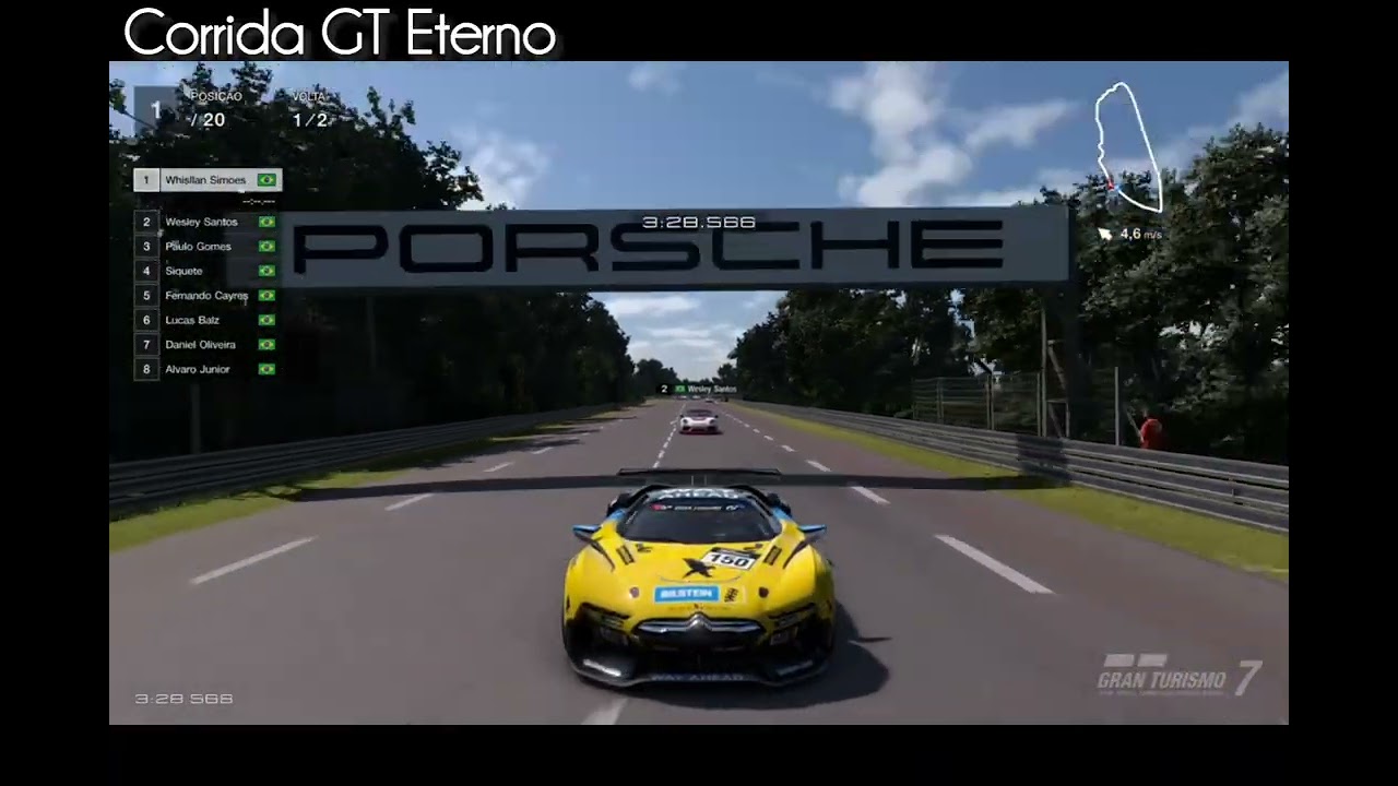 Corrida em La Sarthe - GT Eterno