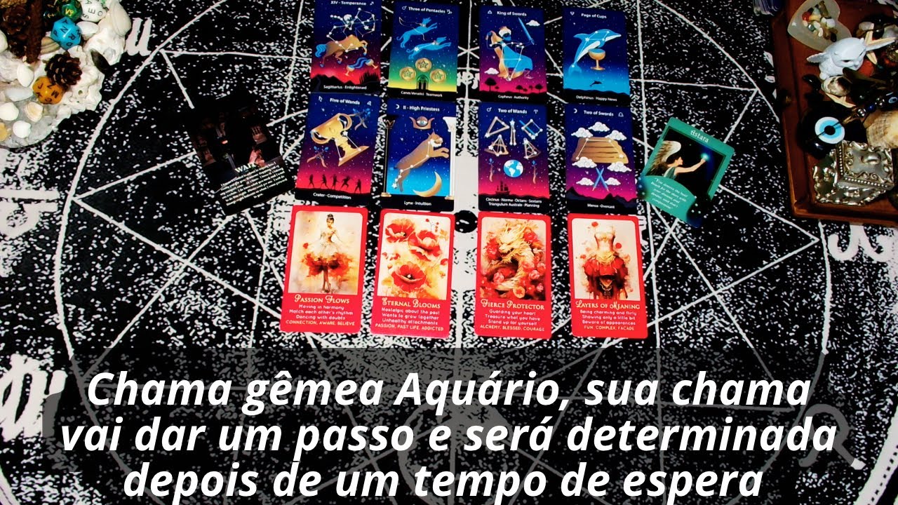 Chama gêmea Aquário, sua chama vai dar um passo e será determinada depois de um tempo de espera 