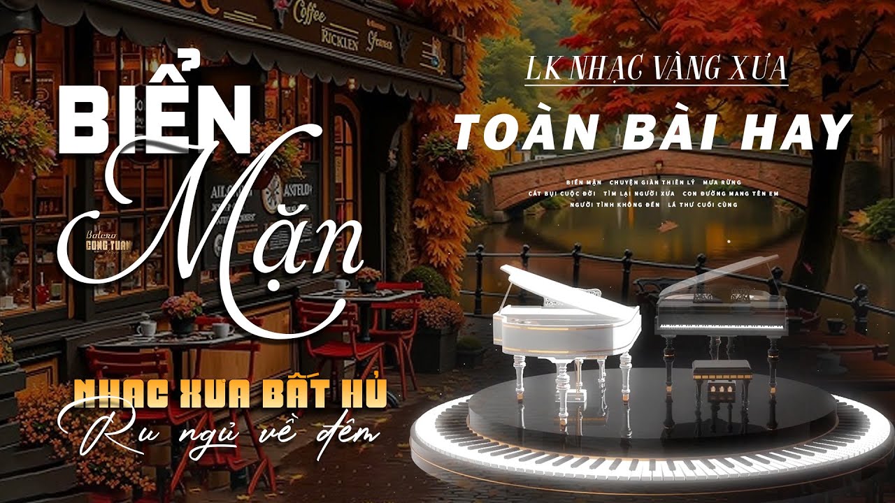 Biển Mặn, Mưa Rừng, Chuyện Gi&agrave;n Thi&ecirc;n L&yacute; - LK Nhạc V&agrave;ng Hải Ngoại Xưa Hay Nhất - C&ocirc;ng Tuấn Bolero